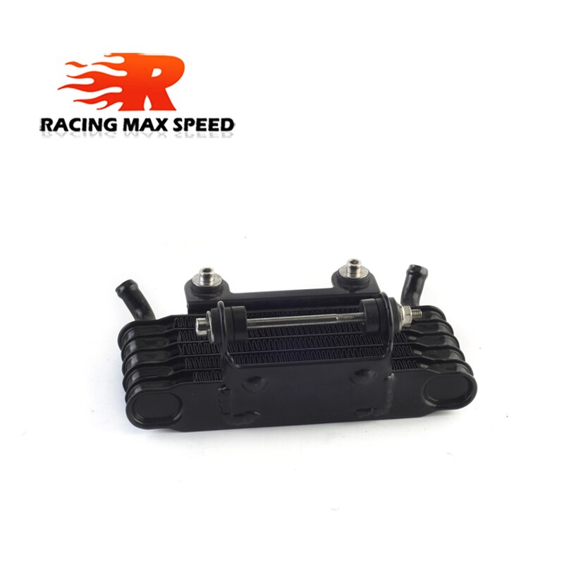 Universal Motorcycle oil cooler suit for Honda Yamaha 200mm black