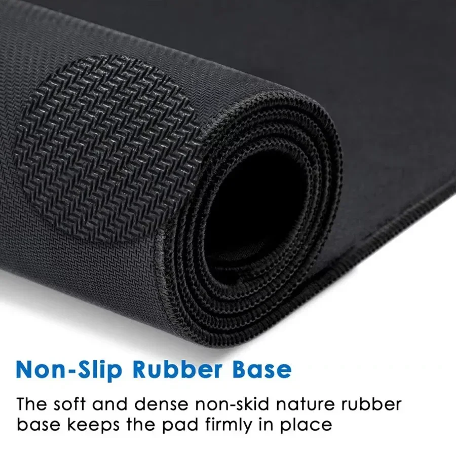 All Black Mouse Pad Water Proof Gaming Accessories Mause Ped 40x45 40x90CM Computer Desks Table Cushion Office Carpet Playmat