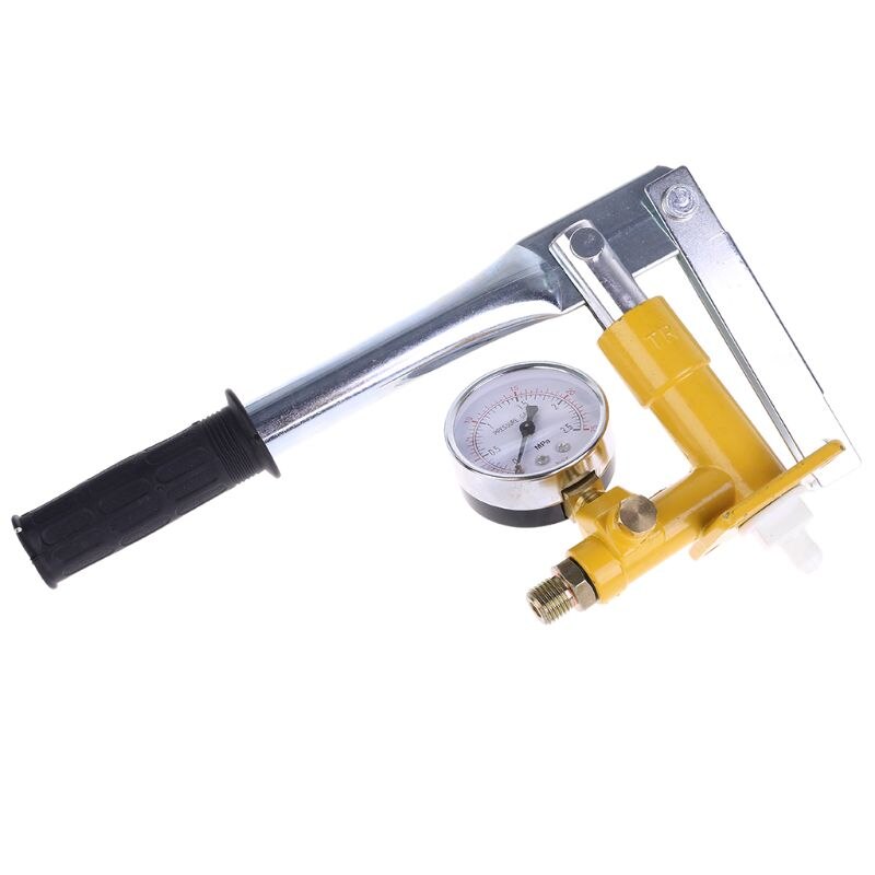2.5MPa 25KG Water pressure gauge manometer Manual Hydraulic Test Pressure Tester Water Pump Machine with G1/2" Hose