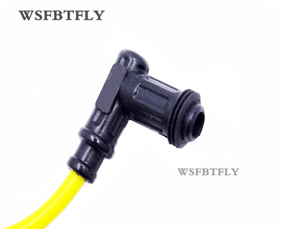 Ignition Coil Spark Plug Iridium Power Cable Wires Cap Motorcycle Racing Street