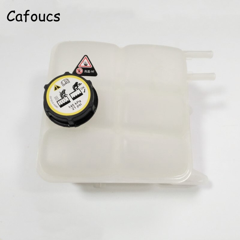 Cafoucs Coolant Recovery Expansion Tank Reservoir Radiator Cap For Ford Focus C-max Kuga For Mazda 3