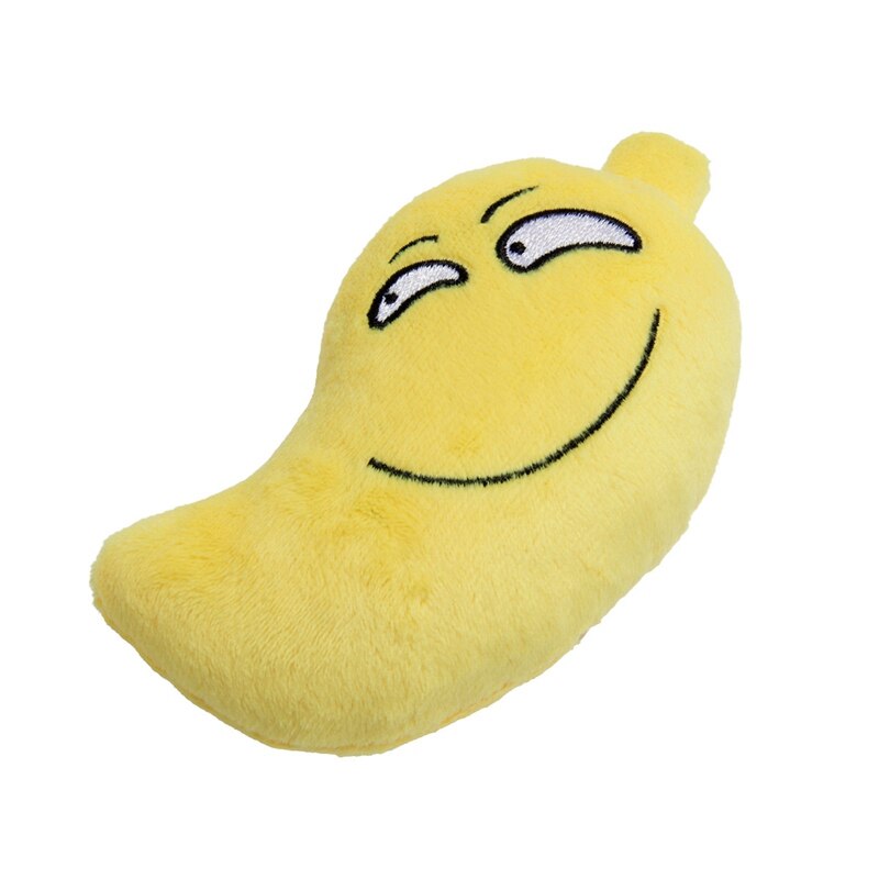 Plush Fruit Shaped Squeaky Chew Toy Interactive Pet Molar Toy For Dogs To Relieve Stress Pet Plush Fruit Sounding Toy: A5