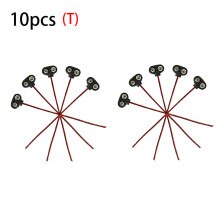 Draad Connector 9V Batterij Kabel 10 Stuks/Kit Accessoires Zwart Connector Snap