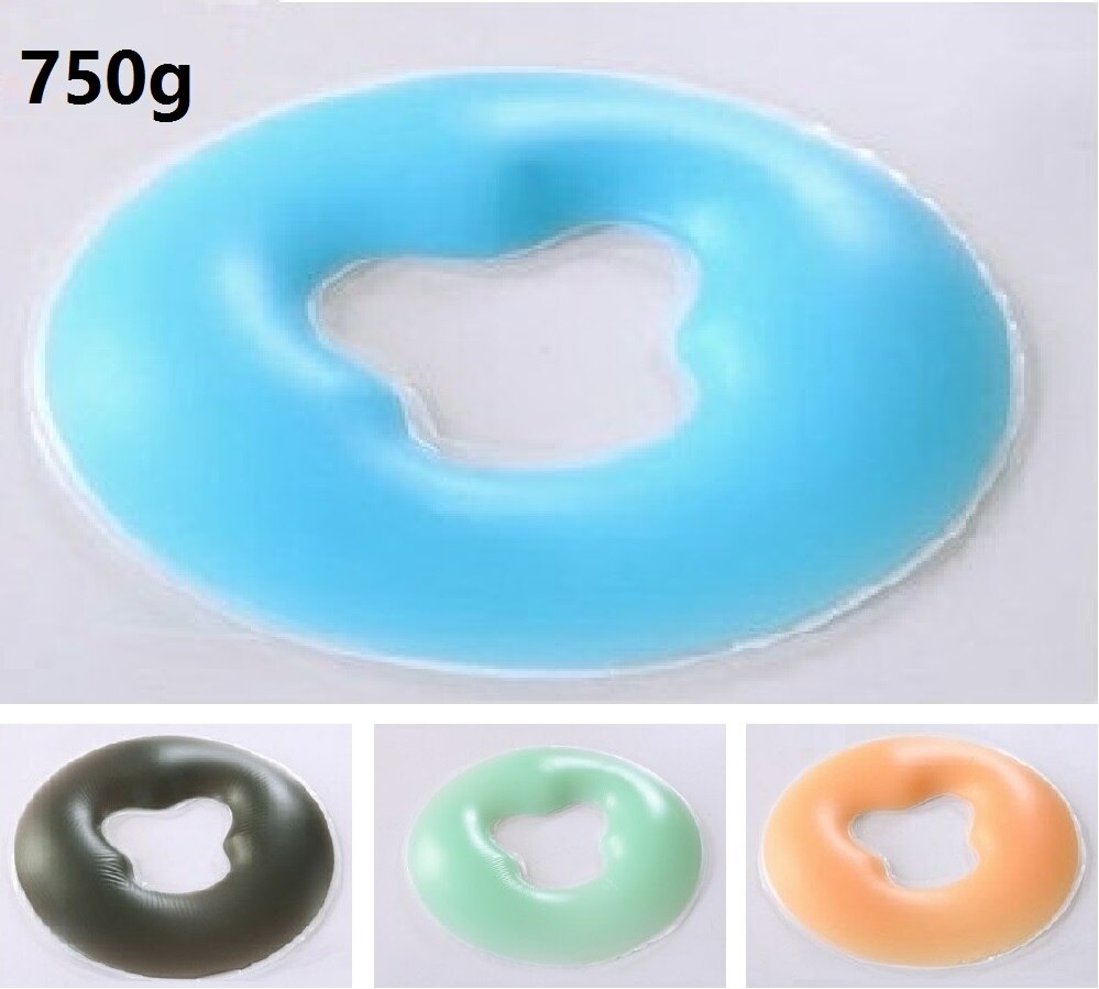 CAMMITEVER 750g Silicon Spa Pillow SPA Gel Pad Face Rest Overlay Massage Comfortable Pillow Cushion
