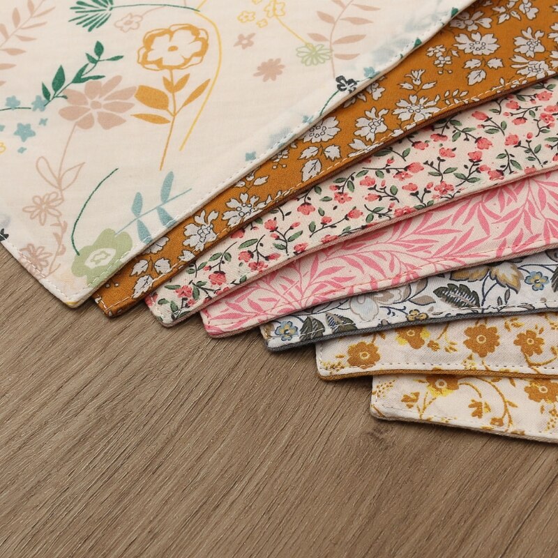 Bavaglini per neonati Bandana in cotone 1 Pc grembiule per neonati panni per Burp asciugamano morbido Saliva 97BE