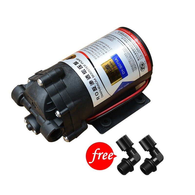 Pompe à diaphragme 24V DC RO, 50 – 400 gpd, pompe de surpression, augmenter les pièces de filtre à eau sous vide pour système d'eau à osmose inverse
