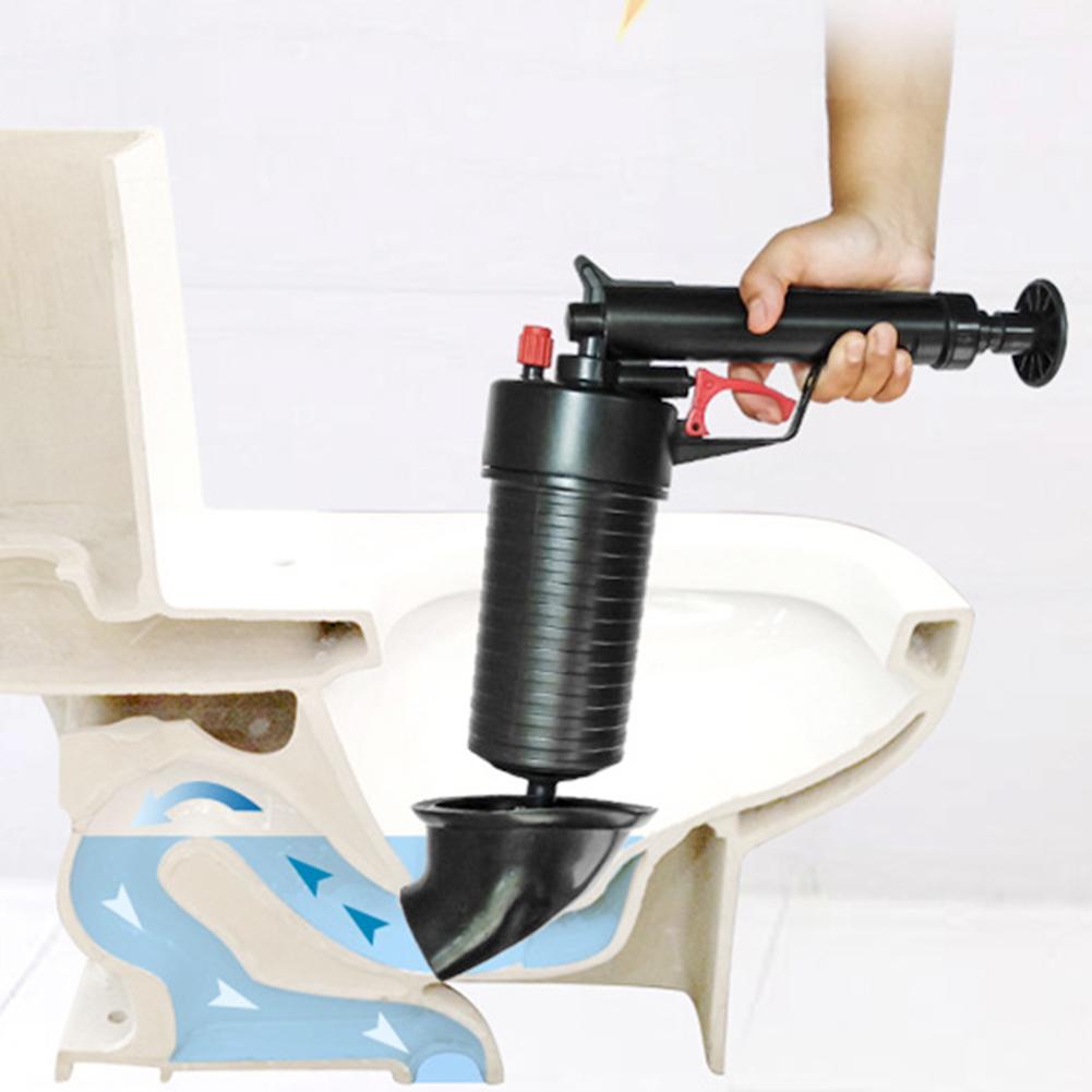 Luchtpomp Plunger Druk Pijp Plunger Ontstopper Riool Zinkt Wastafel Pijplijn Verstopte Badkamer Keuken Wc Cleaning Tools