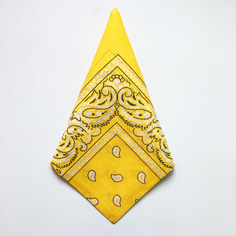 Unisex Katoen Bandana Sjaal Vierkante Bandana 55Cm * 55Cm Hoofddeksels Hip Hop Rock Meisjes Hoofddoek Hoofdbanden Haar accessoires: 5