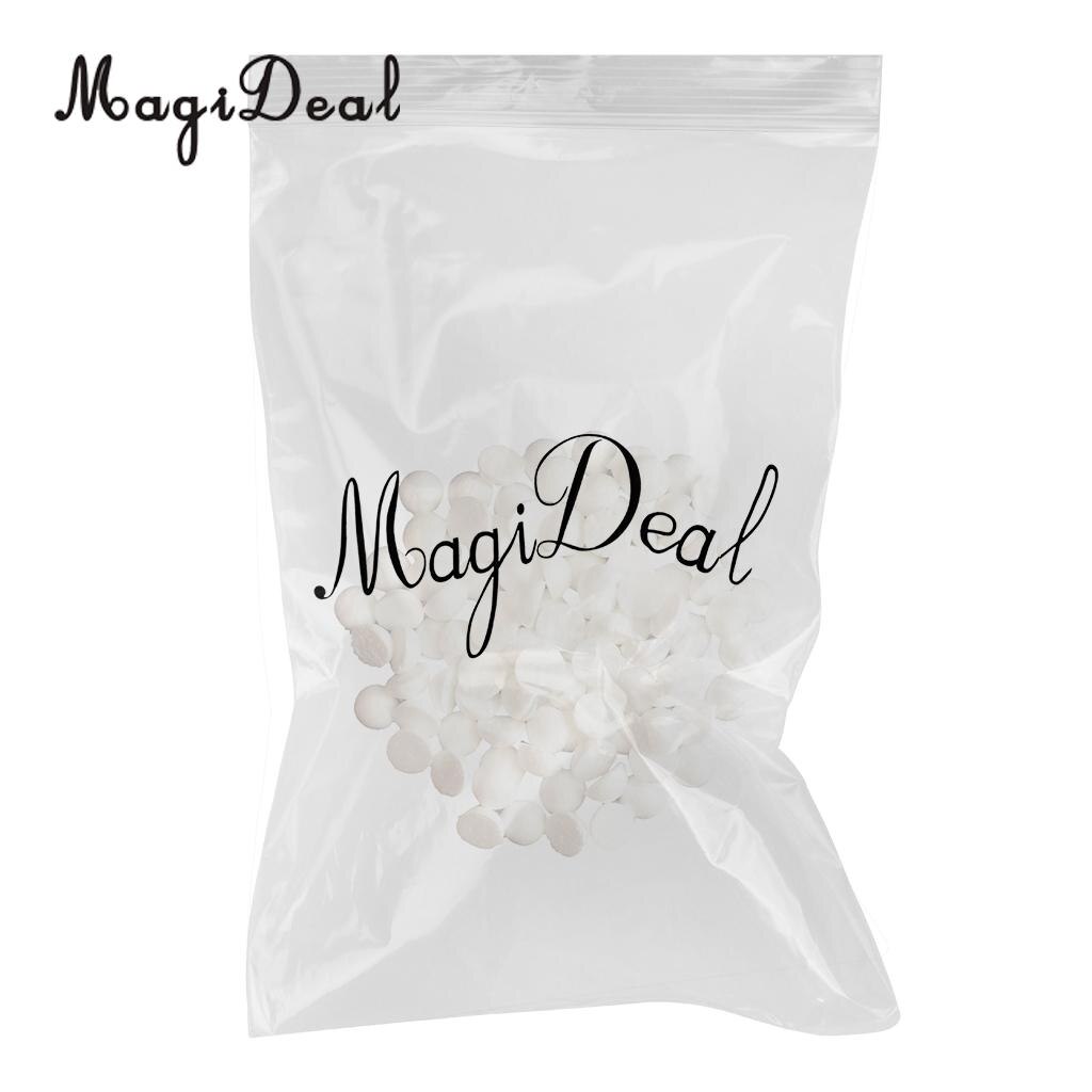 100pcs Half Round Solid Styrofoam Foam Balls for Christmas Wedding Modelling Craft 30mm