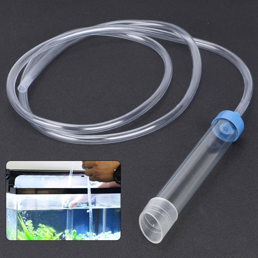 Fish Tank Air Pump Accessories Aquarium Gravel Cleaner Syphon Vacuum