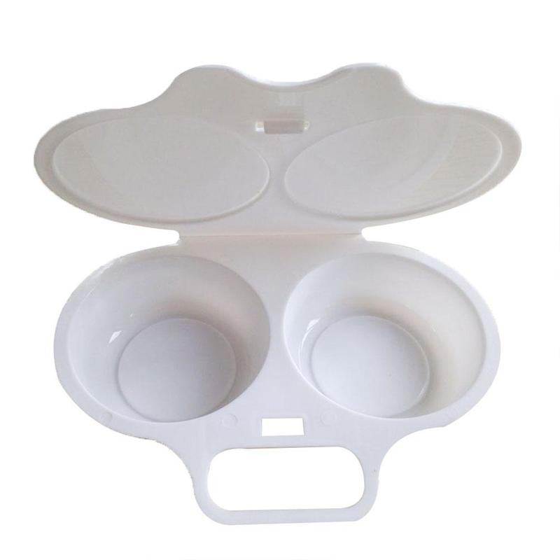 Horno microondas de cocina de forma redonda, vaporizador de huevos, herramienta de cocina, molde, artilugios para huevos, fritos, F1Z5