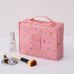 Multifunction Travel Cosmetic Bag Neceser Women Makeup Bags Toiletries Organizer Waterproof Female Storage Make up Cases: pinkcat