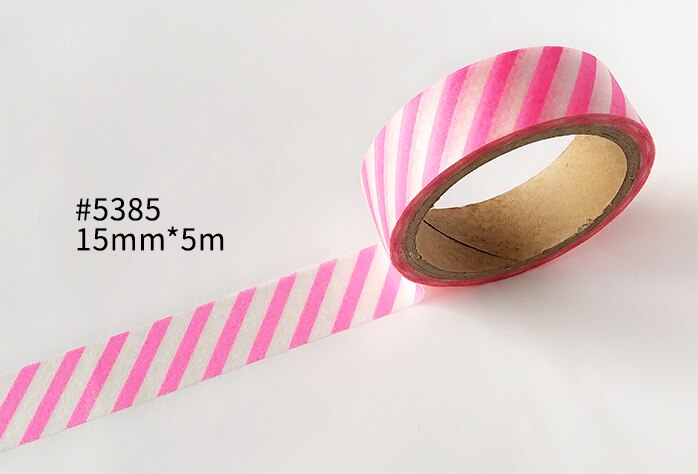 Cute Washi Tape Christmas Washi Tape Basic Pattern Washi Paper Tape DIY Paper Tape: 5385