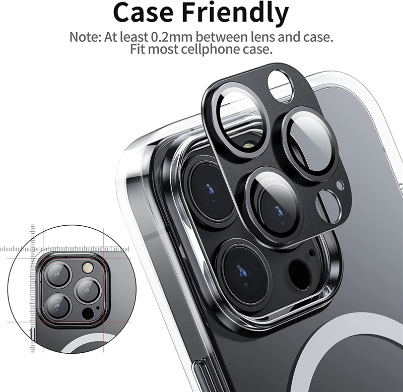 Metall Kamera Objektiv Glas Schutz für IPhone 14 13 15 Profi Max 12 Mini 14 Plus 14Profi 13Profi 15Profi i15 Glas Objektiv Abdeckung Zubehör
