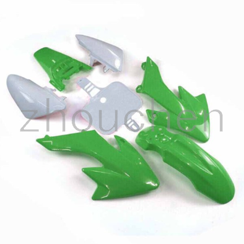 Kit de carénage en plastique CRF50 XR50, pour moteur CRF 50 Pit Dirt Bike, 50cc 70cc 90cc 110cc 125cc 140: green
