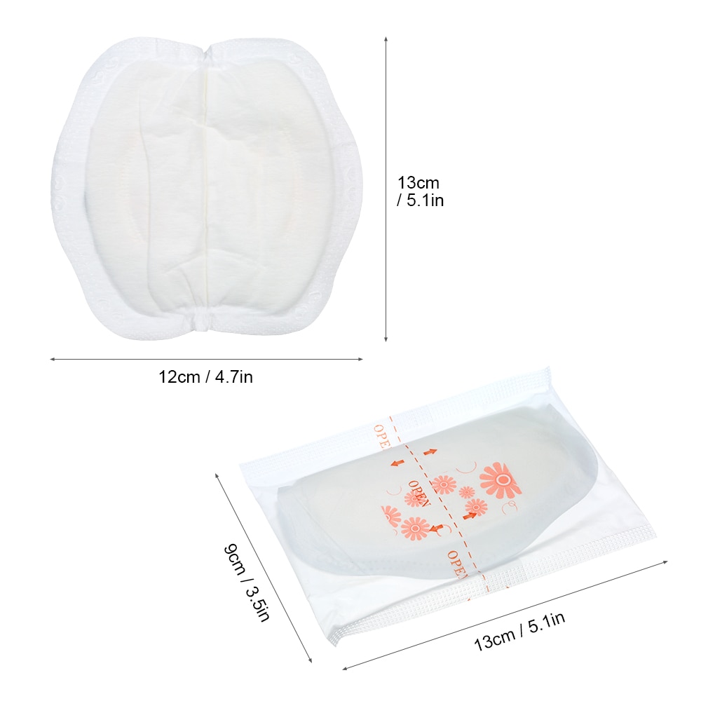 12 Pack Disposable Breast Pads Nursing Pads Milk Leak Protection for Nursing Baby Milk Pads Breastfeeding Accessory