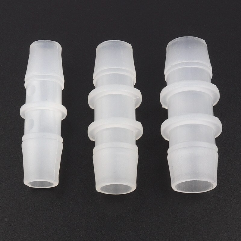 5pcs/lot 11.1-25mm PP Plastic Connectors Garden Micro Irrigation Hose Joints Aquarium Fish Tank Parts Air Pump Fittings Adapter