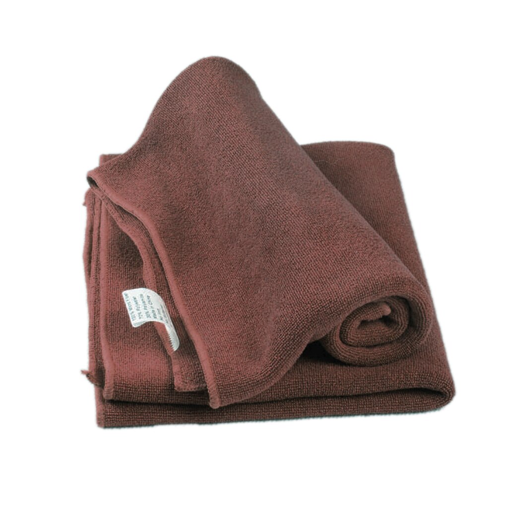 22*22cm microfibre visage cheveux propre voiture polissage sans stries serviette chiffon