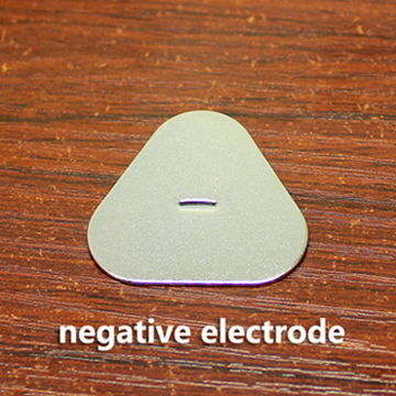 50pcs/lot Battery accessories 18650 lithium battery 3p cap stainless steel battery cap positive and negative: Brown