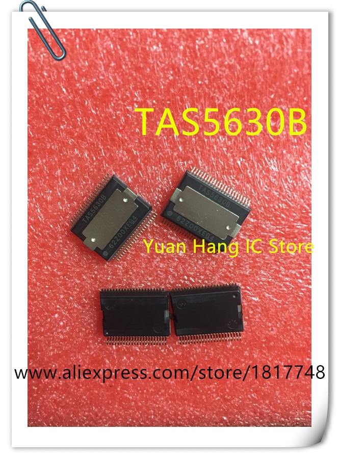 Amplificador de Clase D ESTÉREO, TAS5630BDKDR, TAS5630, TAS5630B, HSSOP-44, y original, 1 ud.