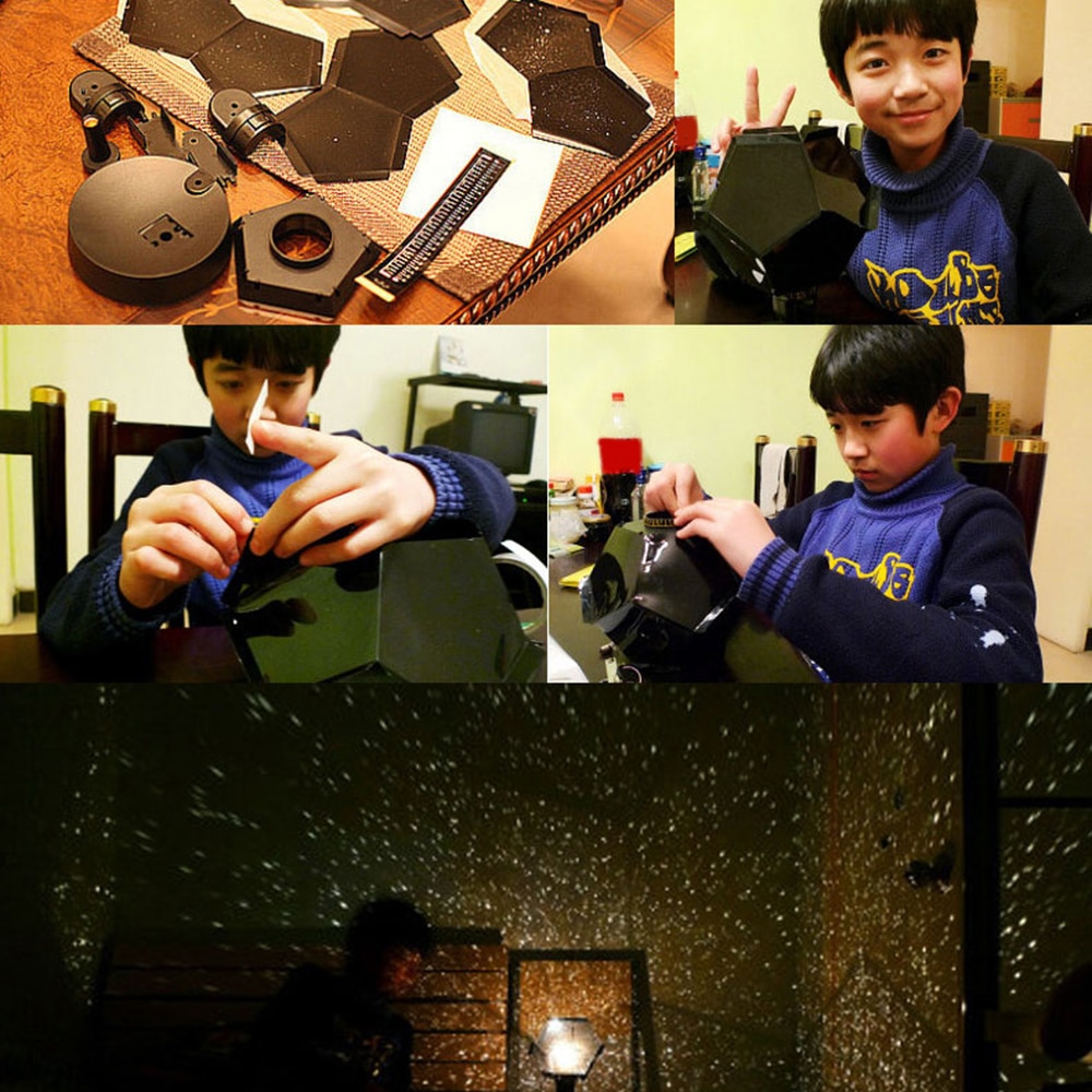 Led ster nachtlampje master projector magische lamp astro starlight projector licht decor usb led nachtlampje kinderkamerdecoratie