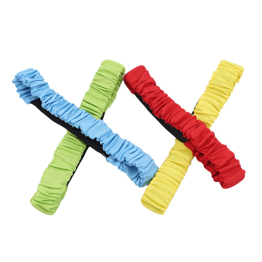 Two People Three-legged Running Game Ropes Elastic Sport Foot Rope Kids Cooperation Funny Outdoor Game Sports Meeting Props
