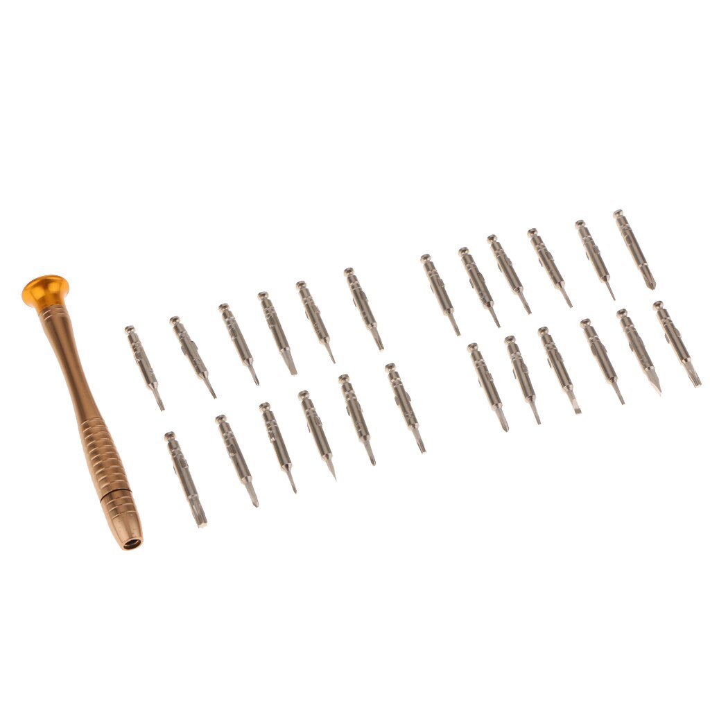 25 In 1 Kleine Mini Reparatie Precisie Schroevendraaier Portemonnee Tool Kits Set Fix