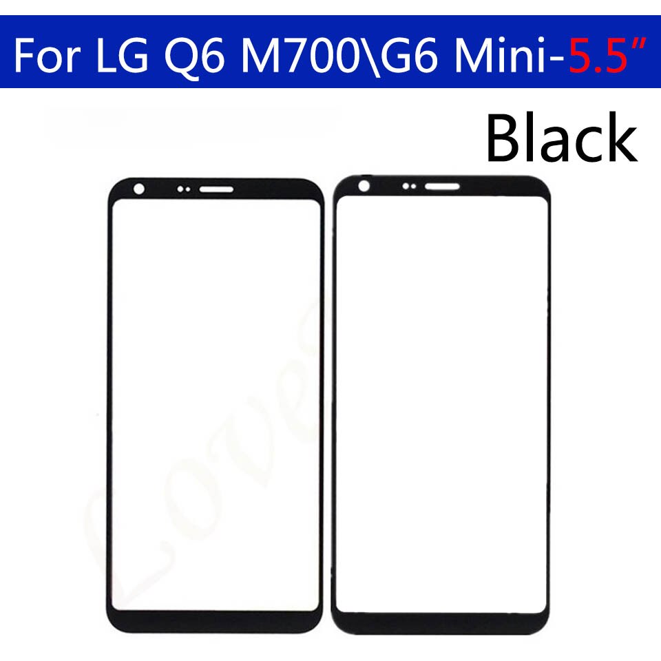 5.5 "Touchscreen per LG Q6 M700A Q6A M700N Lcd Frontale Dello Schermo di Tocco Esterno Obiettivo di Vetro per G6 Mini Anteriore pannello di Ricambio
