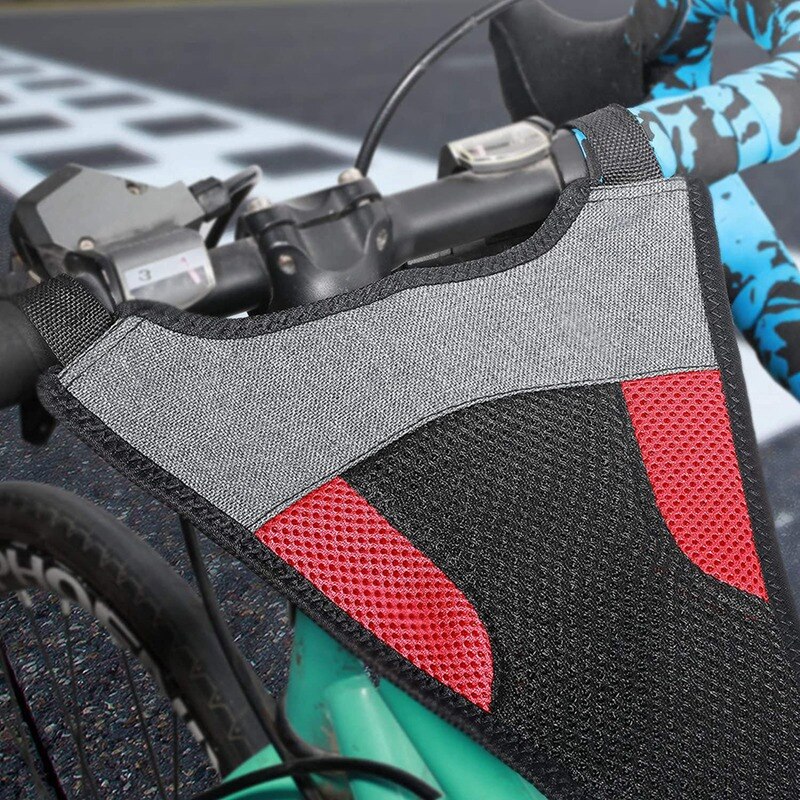 Filet anti-transpiration pour cadre de vélo, 2 pièces, protection pour l'entraînement en salle
