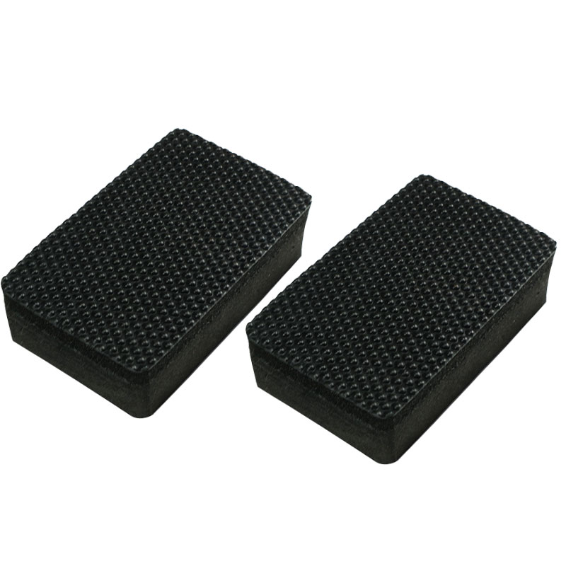 2/5PCS Car Wash Mud Cleaner Magic Clay Bar Sponge Block Pad Remove Contaminants Before Polisher Wax for Car Accessories: Yellow