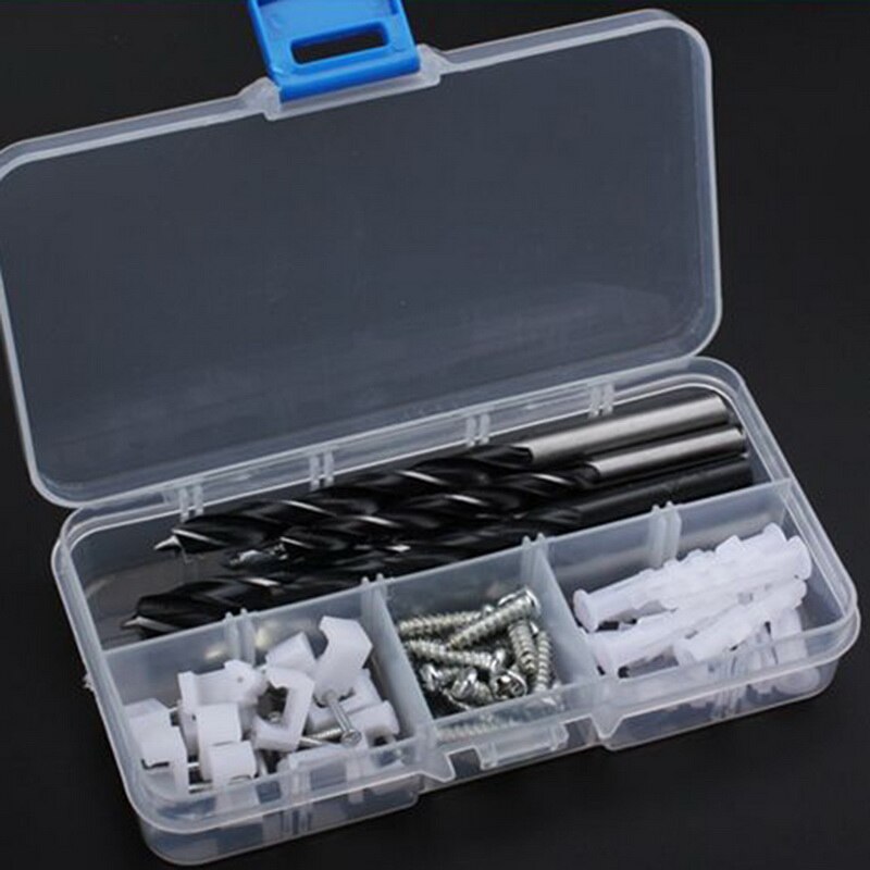 Adjustable Components Compartment Storage Organizer Detachable Portable Tool Box Electronic Drill Screw Beads Storage Toolkit