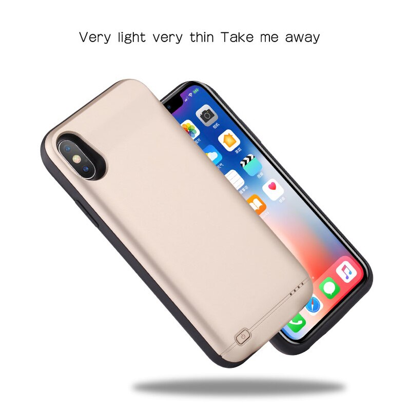 3000/4000/5000mAh Battery Charger Case For iphone 6 6s 7 8 Plus Power Bank Charging Case For iphone X XS Max XR 6 s Battery Case