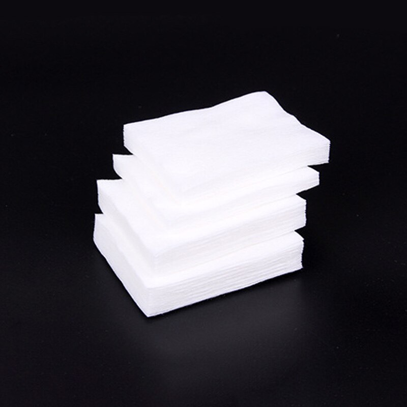 1000 Stks/doos Cosmetische Wattenschijfje Wegwerp Up Katoen Dual Side Ultradunne Facial Cleaning Doekjes Zachte Make-Up Remover Tool
