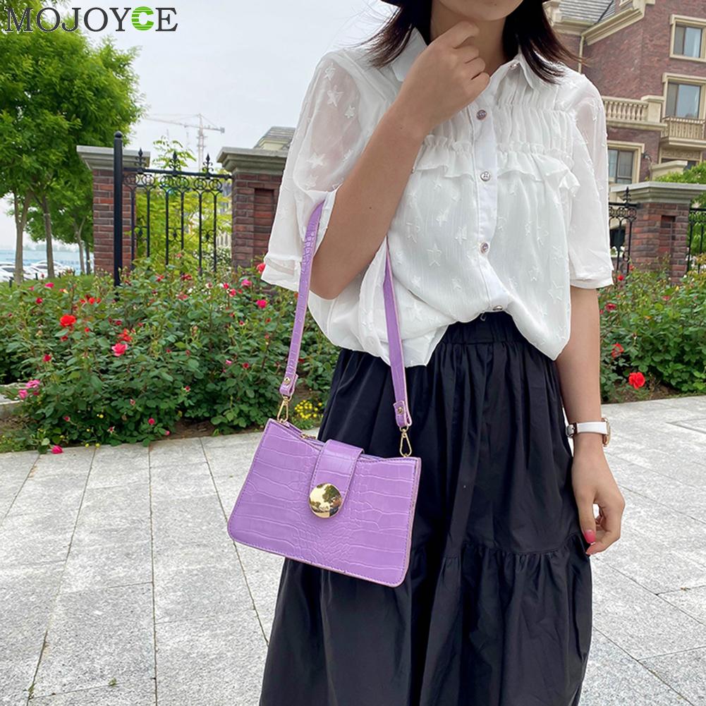 Mini leren crossbody tassen dames ketting alligator patroon schoudertas jeugd dames kleine vierkante tas