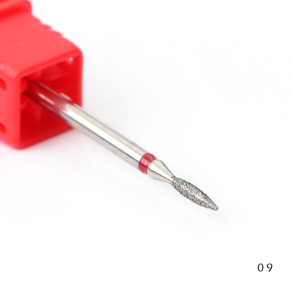 Mèches pour ponceuse à ongles diamantées, 29 Types de mèches électriques pour ponceuse à ongles, mèche rotative, propre cuticule, accessoire de manucure, SAA01-29