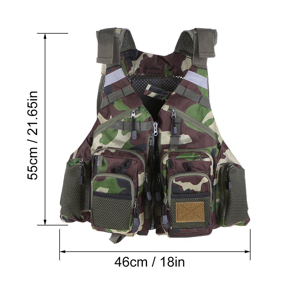 ​Lixada Outdoor Padded Fishing Life Vest Superior 209lb Bearing Safety Life Jacket Swimming Waistcoat Utility Fishing Vest