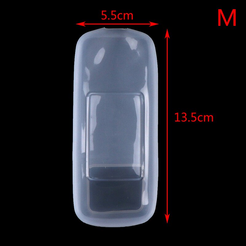 transparent Staub Schützen Schutz Lagerung Tasche Tragbare Silikon Luft Kondition Kontrolle fallen TV Fernbedienung Abdeckung: M