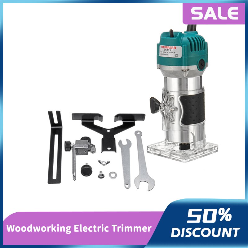Neue Holzbearbeitung Elektrische Trimmer für Fräsen Maschinen Stecher 220v Tragbare Fräsen Cutter holz holz Mechanische Arbeit Werkzeuge