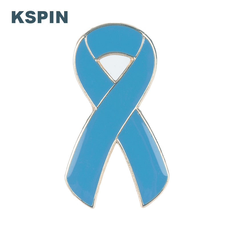 Lint Borstkanker Awareness Revers Pin Aids Metalen Badge Pin Broche Decoratieve Knoppen voor Kleding XY0025