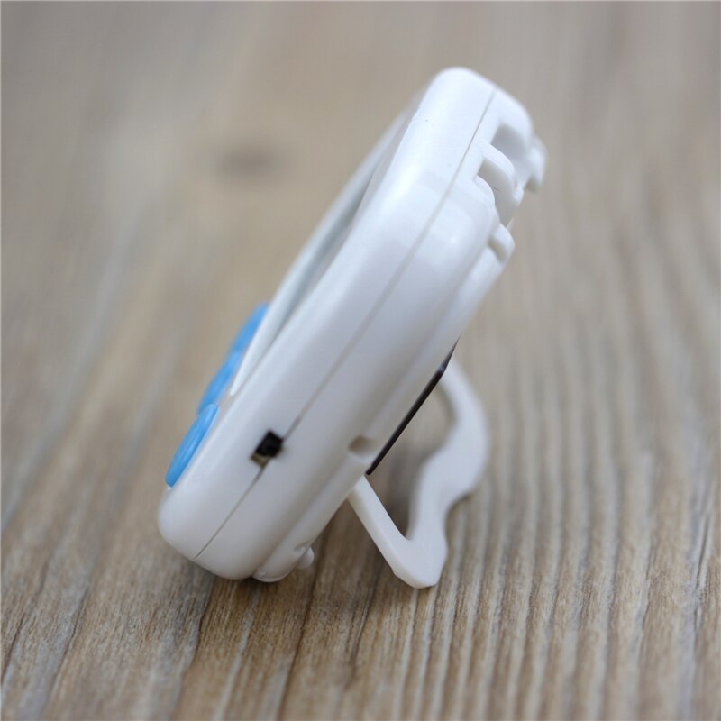 LINSBAYWU Magnetic LCD Digital Kitchen Countdown Timer Alarm with Stand White Kitchen Timer Practical Cooking Timer Alarm Clock