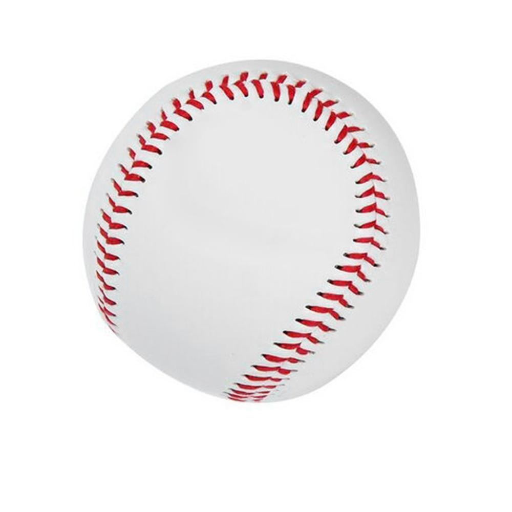 Handgemaakte Baseballs Pvc Bovenste Rubber Innerlijke Zachte Baseball Ballen Softbal Bal Training Oefening Baseball Ballen