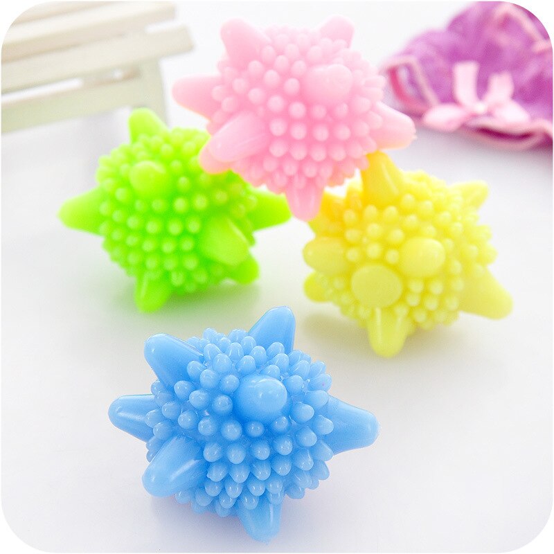 10 Pcs Decontamination Laundry Ball Anti-Winding Washing Ball Dryer Balls Keeping Laundry Fresh Drying Fabric Softener