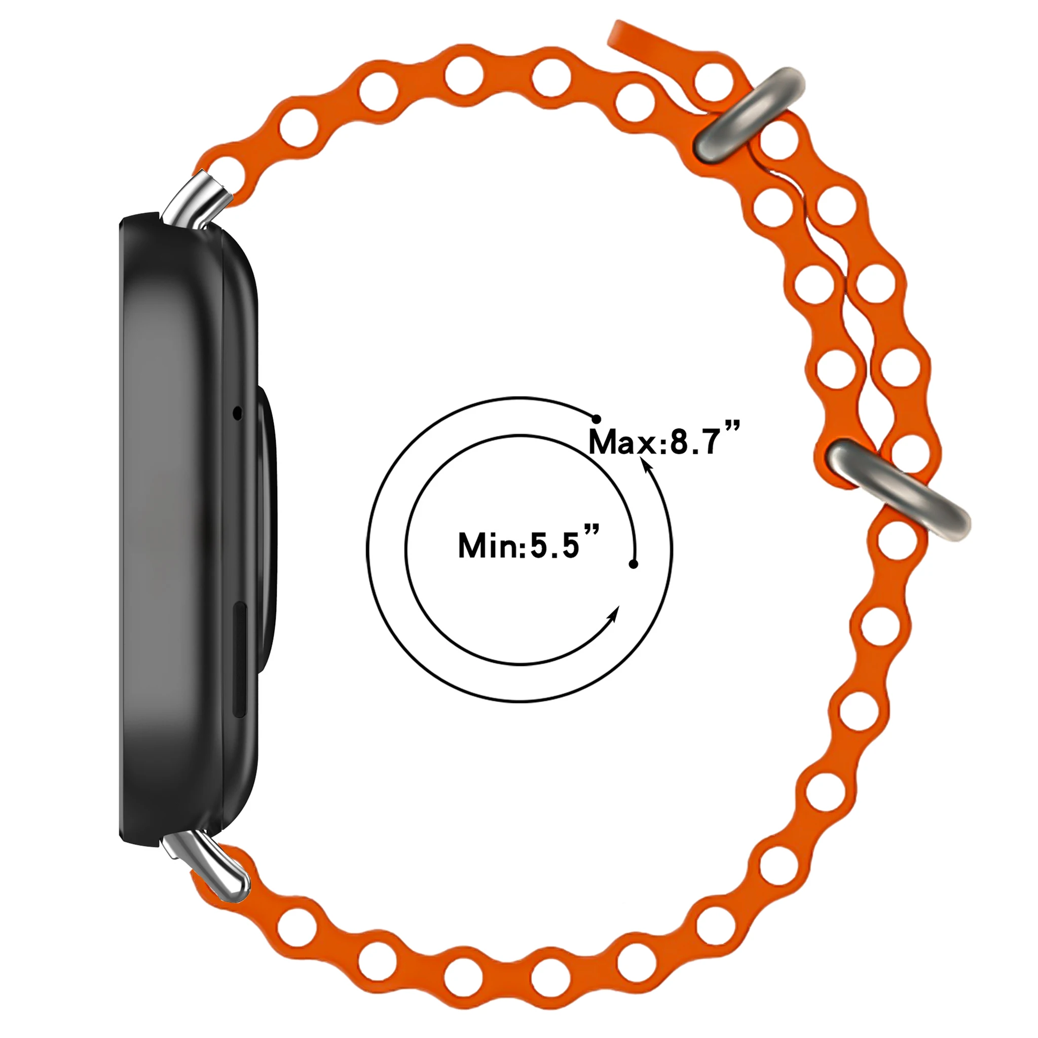 Ocean silikonrem til redmi watch 4 armbånd klokkerem armbånd til xiaomi band 8 pro erstatningsrem tilbehør correa