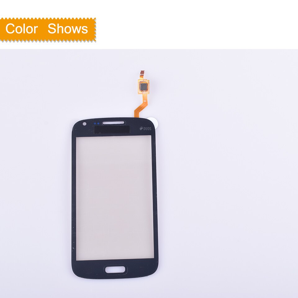 For Samsung Galaxy Core GT i8260 i8262 i8268 8260 8262 Touch Screen Panel Sensor Digitizer Front Glass Lens Touchscreen No LCD: black no gift