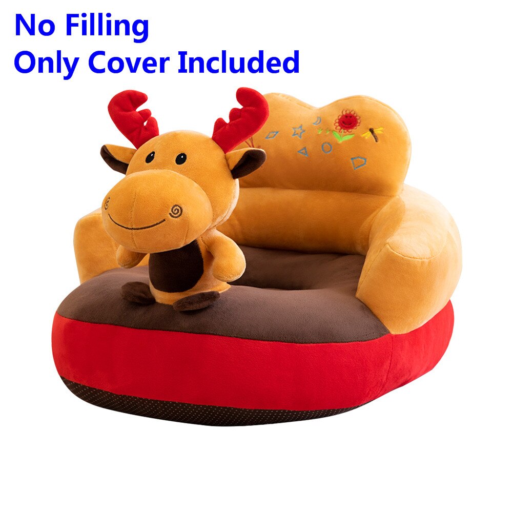 kreskówka zwierzę sofa dziecięca okładka nauka siadania na krześle skóra siedziska bez wypełniacza: Sofa pokrywa 4