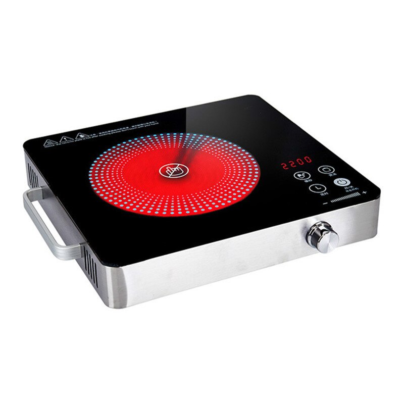 Electrical Magnetic Waterproof Induction Cooker Hob Oven Pot Stove With Timer Ceramic Heating Furnace Cooktop Plate EU