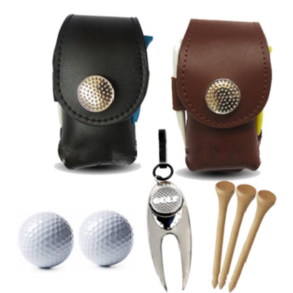 Golf Ball Pouch Mini Golf Ball Pocket Storage Container Golf Training Accessories