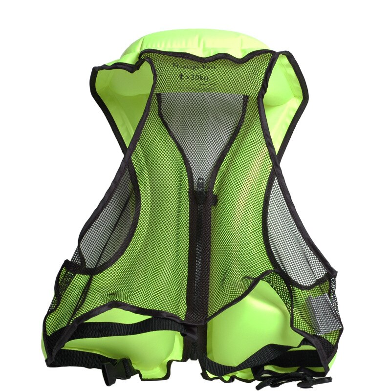 Surf gonflable gilets de sauvetage enfants plongée en apnée gilet de flottabilité adulte grande taille flottabilité bateau pêche gilet de sauvetage