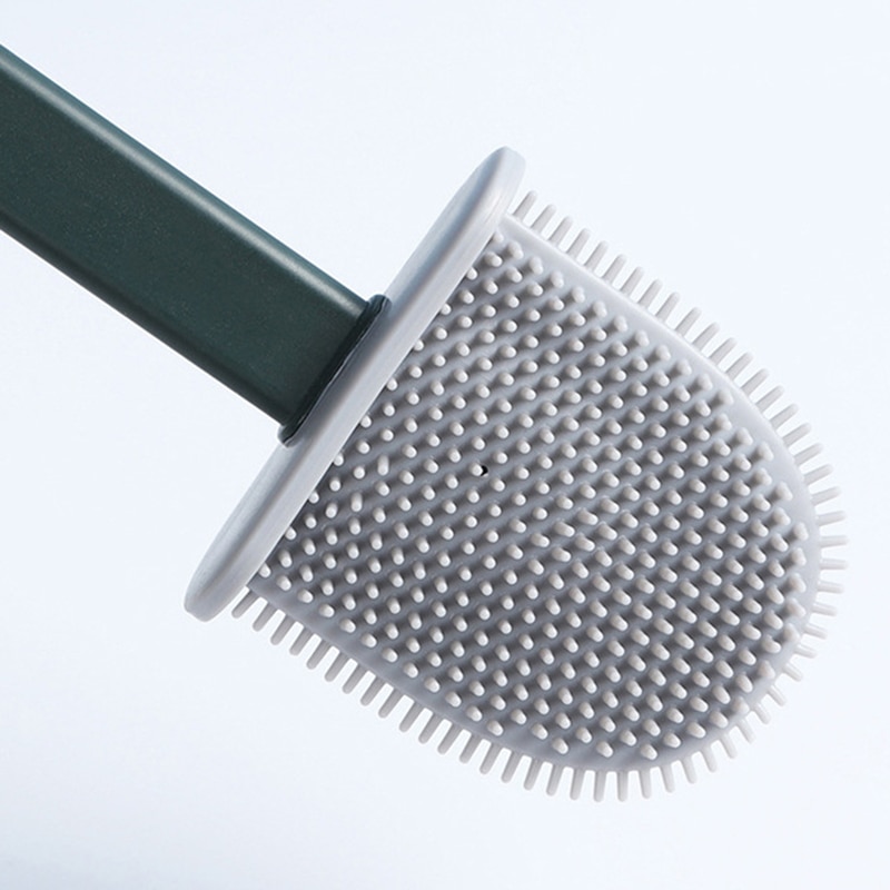 Silikoni-wc-harja flex-wc-harjan pidike pesuharjat seinään asennettava kylpyhuone-wc-puhdistusaine kylpyhuonelaitteisto