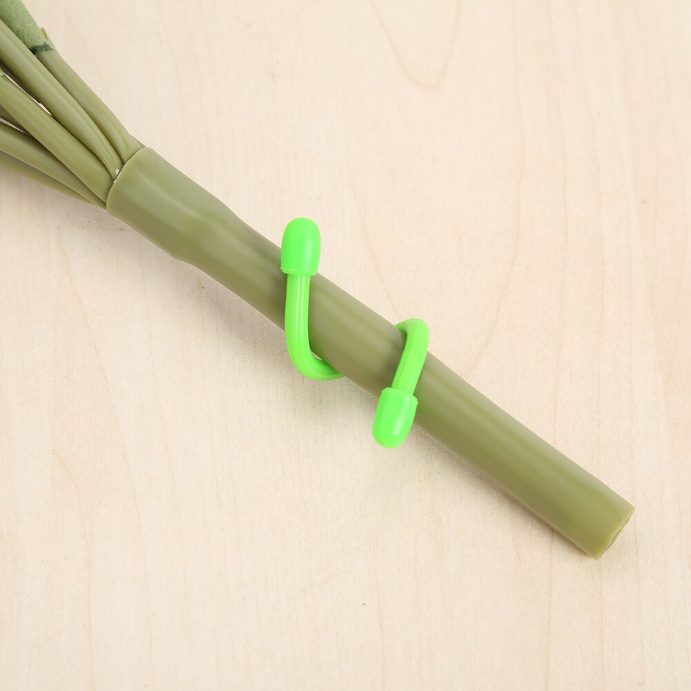 Durable 4pcs Silicone Binding Rope Wrap Data Wire Cable Winder Wrap Tie Cinch Strap Bandage Used In Home Office Assembly Line